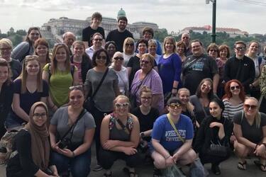 photo of students on a study abroad trip