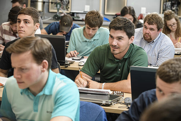 students in classroom