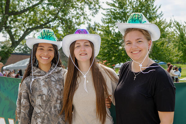Lake Campus students saddle up for success at eighth annual Laker Lawn Party